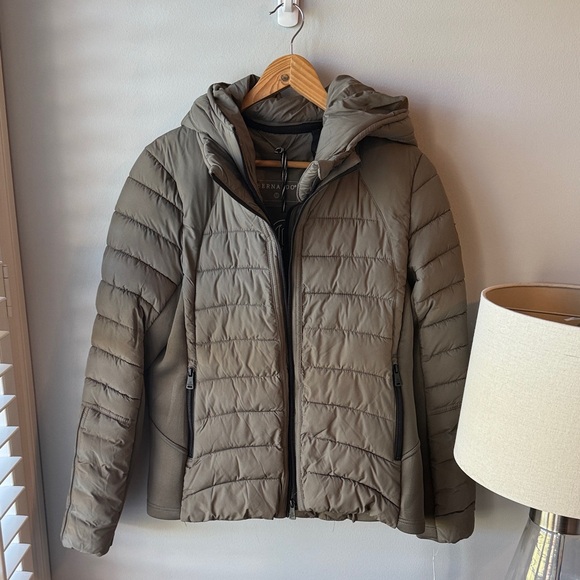 Bernardo‎ Hooded Quilted Puffer Coat Water Repellent NEW! - Picture 4 of 14